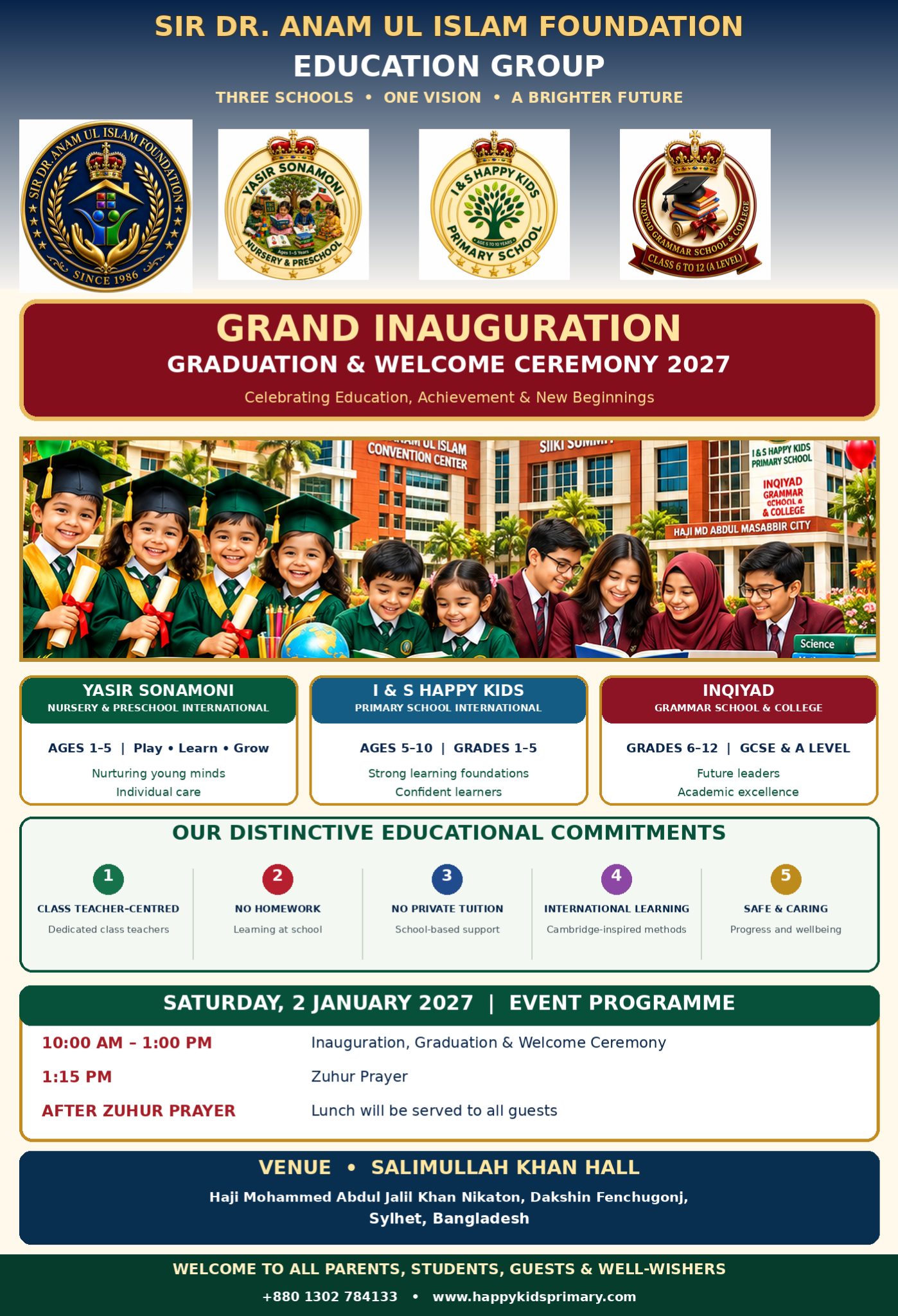 Education Group — Full Ceremony 2027