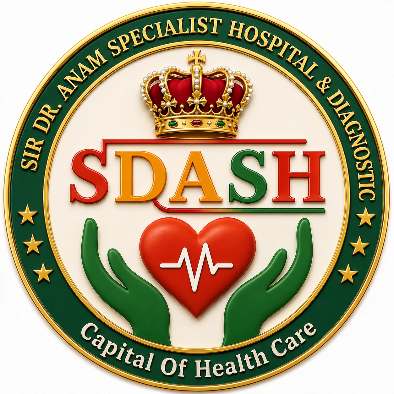 Sir Dr. Anam Specialist Hospital and Diagnostic Centre original logo