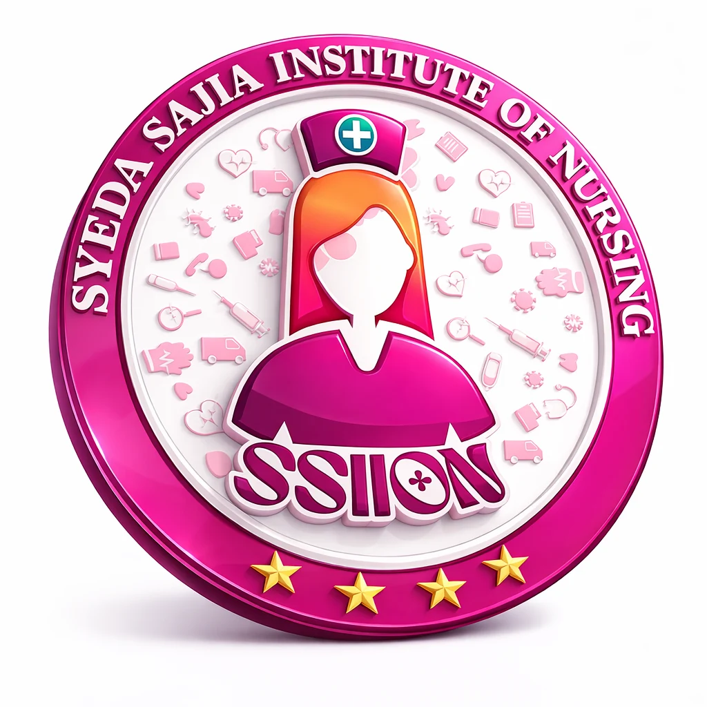 Syeda Sajia Institute of Nursing original logo